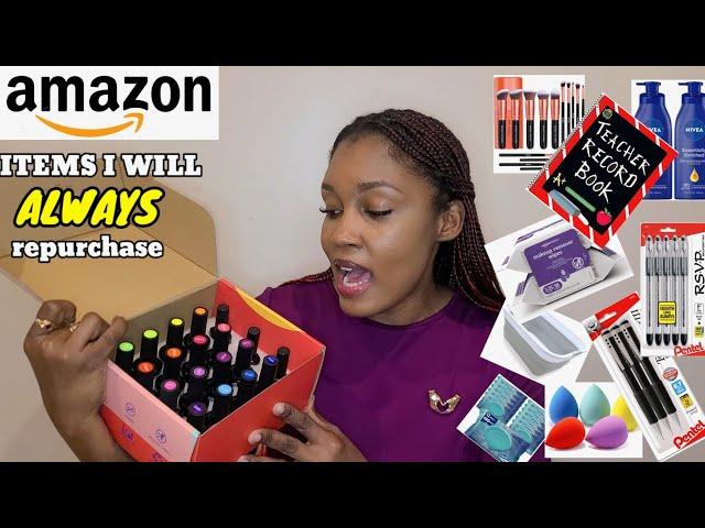 Top 10 Items I'll ALWAYS repurchase from Amazon