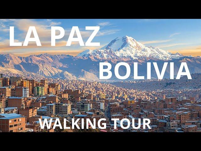 LA PAZ DOWNTOWN BOLIVIA WALKING TOUR