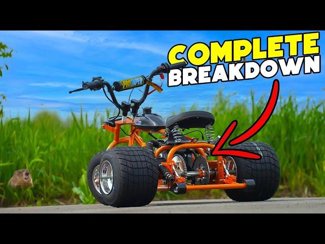 What You Need To Know About Mini Trike Axle, Brake, And Sprocket Assembly!