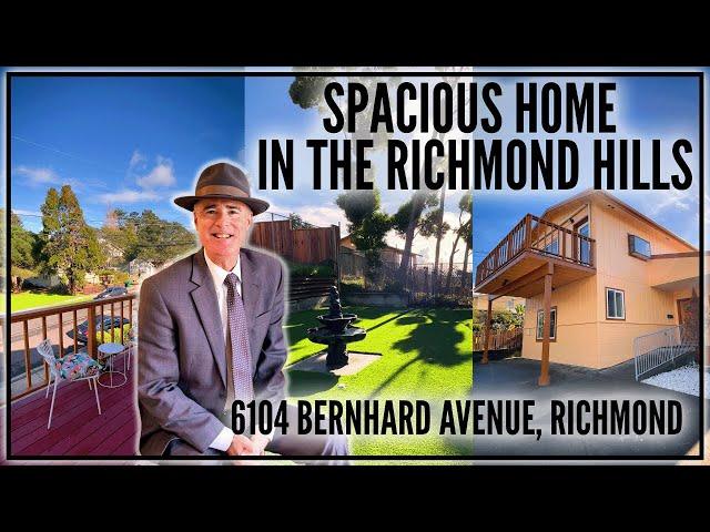 Spacious Home in the Richmond Hills - 6104 Bernhard Avenue, Richmond CA