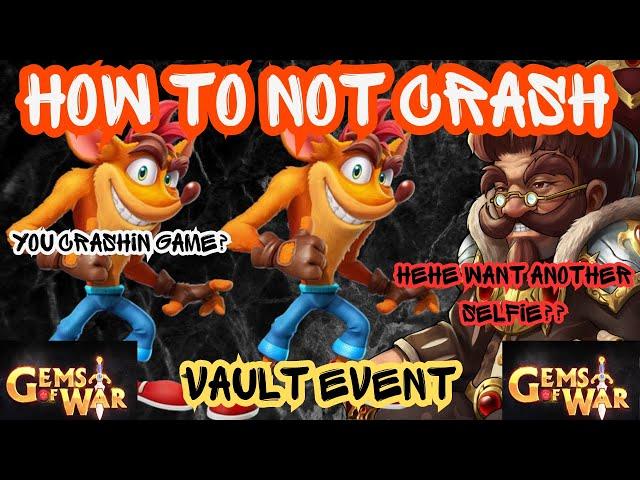 Gems of War HOW TO NOT CRASH YOUR GAME during VAULT EVENT and whats causing it explained