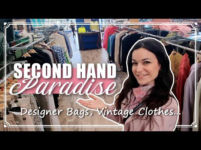 HIGH QUALITY SECOND HAND Store in ITALY | Come SHOPPING with me + HAUL