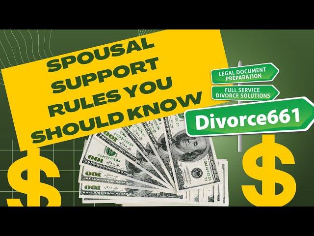 Divorce In California | Laws On Spousal Support