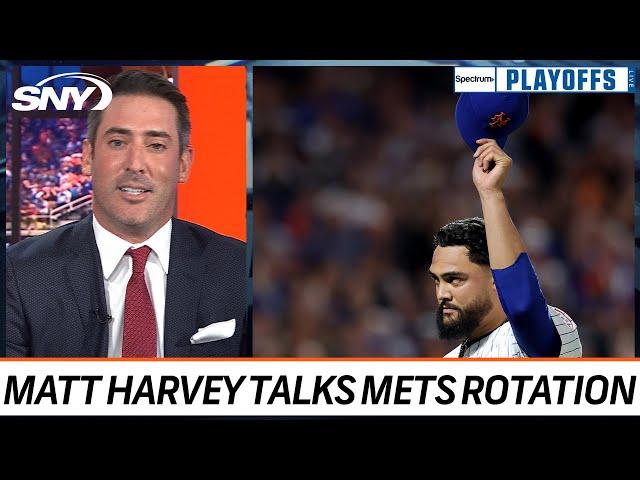 Former Mets ace Matt Harvey compares this year's rotation to his 2015 Mets staff | SNY