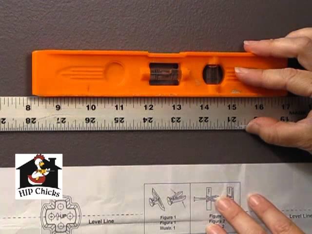 How to Install a Towel Bar - DIY HIP Chicks