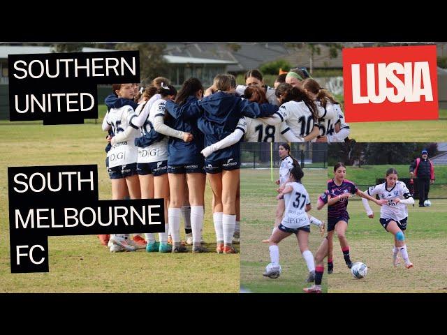 SOUTHERN UNITED FC VC SOUTH MELBOURNE FC U17 GIRLS