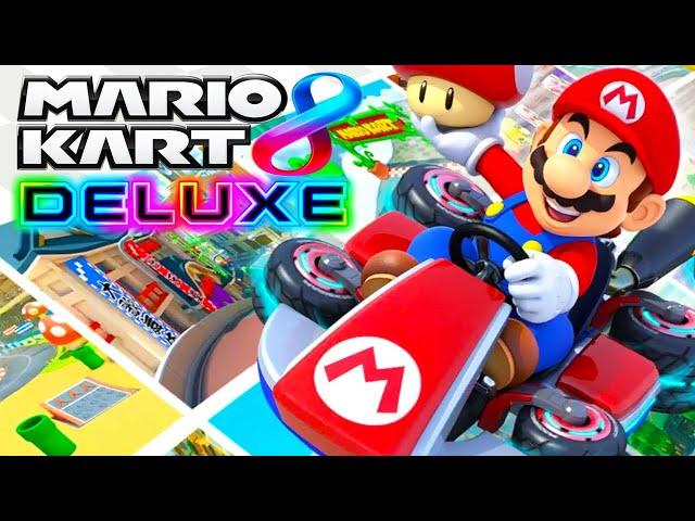Mario Kart 8 Deluxe - Full Game 100% Walkthrough (All DLC Included)