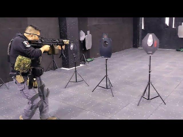 火爆大叔爽丫丫G&P MK46邊行邊射 Uncle of Fury Shooting on Move w/ G&P DX Ver. MK46