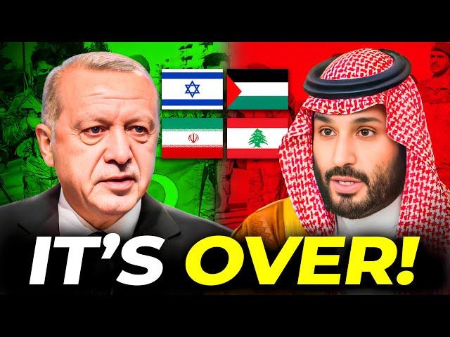 Saudi Arabia & Turkey Join Hands Against Israel In Support Of Iran, Lebanon & Palestine!