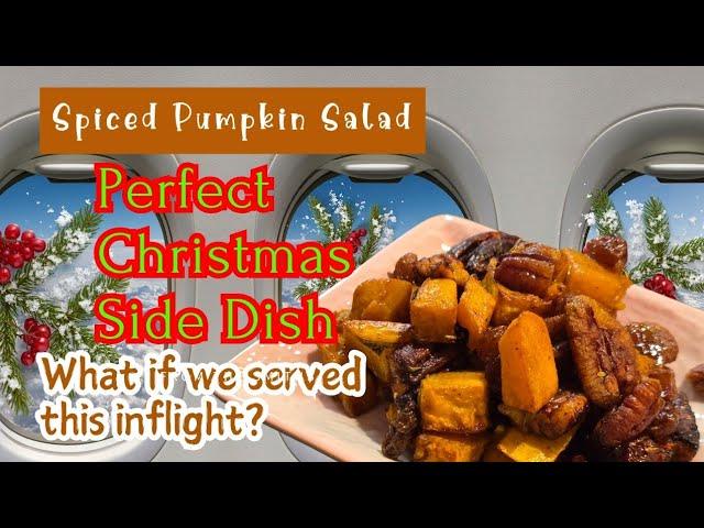 Deliciously Good Spiced Pumpkin Salad Christmas Food Idea | Cooking Video | Recipe | Food Vlog