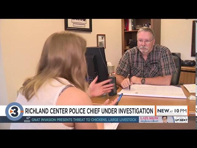 Richland Center police chief being investigated by Division of Criminal Investigation, sheriff says