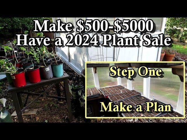 How to Make $500-$5000 Selling Garden Plants - Step 1: Planning for 2024 & Digging Up Plants!