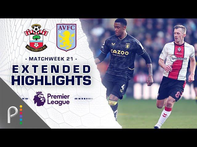 Southampton  v. Aston Villa | PREMIER LEAGUE HIGHLIGHTS | 1/21/2023 | NBC Sports