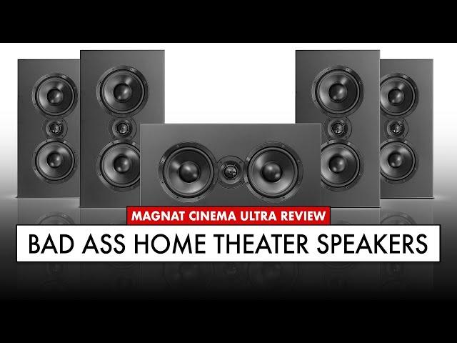 MOVIE THEATER SPEAKERS for Home! MAGNAT Cinema LCR Ultra THX Review