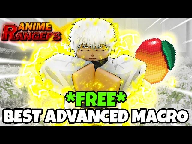 This NEW *FREE* Advanced Macro Is CRAZY For Macroing Anime Ranger X?!