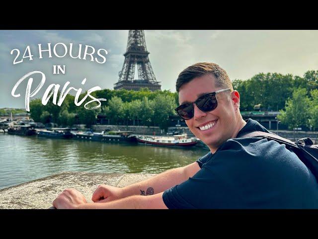 24 HOURS IN PARIS VLOG!