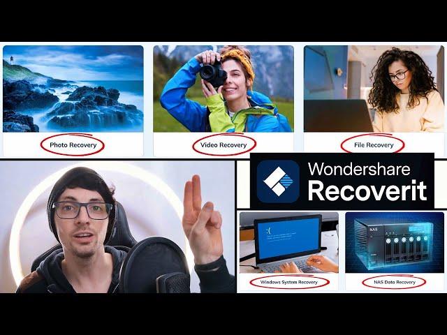 Data Recovery Made Easy! - Wondershare Recoverit V12 Review & Test (Free Download)