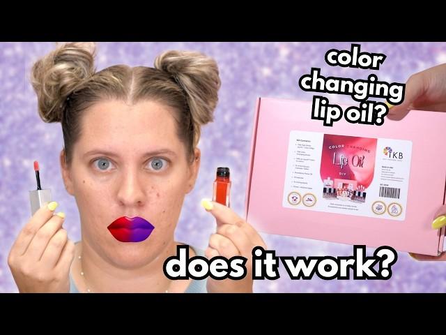 Does this DIY Lip Oil Kit actually work?