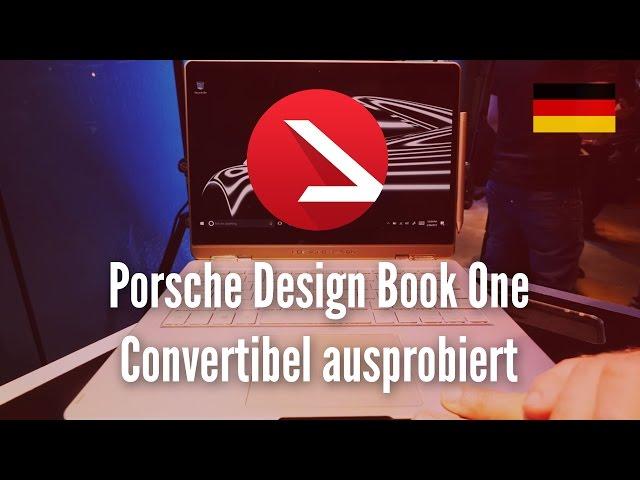 Porsche Design Book One Convertibel ausprobiert - Wow in 2800 Euro verpackt