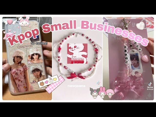 Kpop Small Business Tiktoks | order packing | restock |