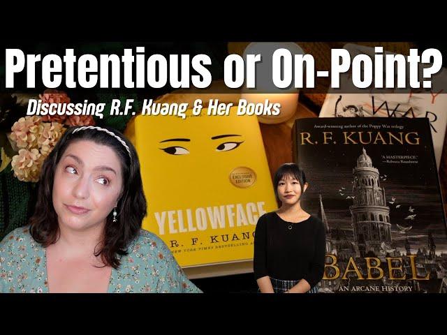 Yellowface, R.F. Kuang's Background, & Patterns in Her Books