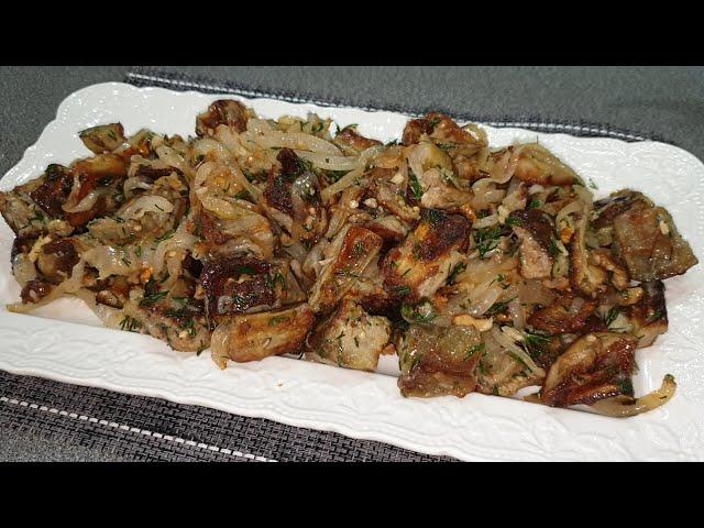 Here's how to COOK EGGPLANTS. EGGPLANTS AS MUSHROOMS. Very simple and delicious