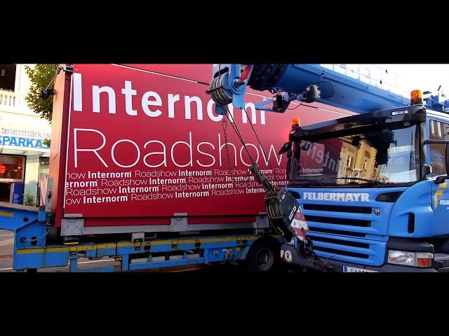 Internorm Roadshow – mobiler Messestand