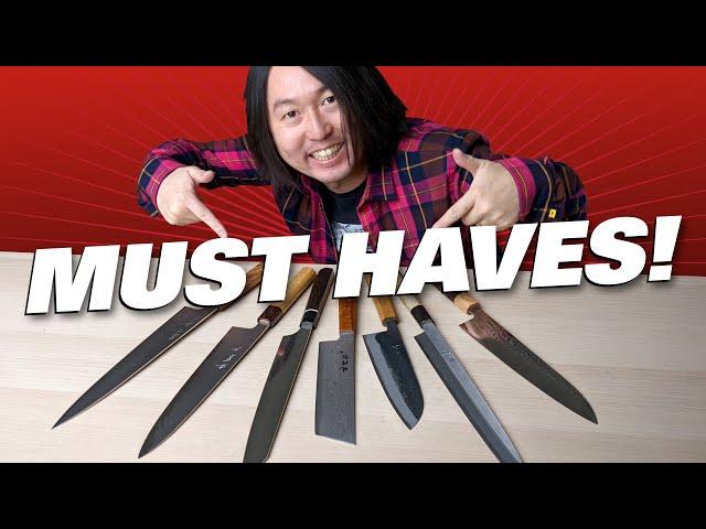 Top 7 ESSENTIAL Japanese Kitchen Knives for 2022