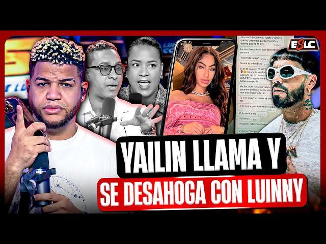 YAILIN LLAMA Y SE DESAHOGA CON LUINNY POR MATALLUVIA FALTARLE EN FOGÁRATE RADIO!