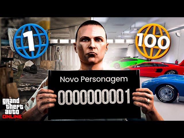 COMEÇANDO DO ZERO NO GTA 5 ONLINE EM 2024!