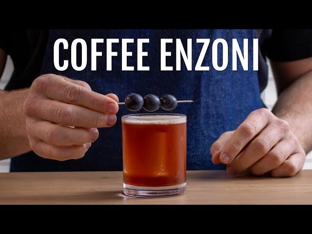 Coffee Enzoni cocktail recipe