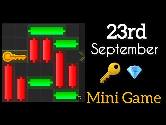 Hamster kombat mini Game 23 September