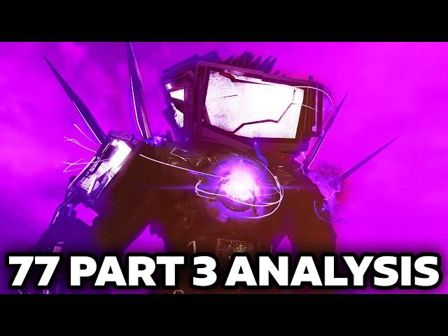 WILL TITAN TV MAN DIE?! - Skibidi Toilet Episode 77 Part 3 Analysis