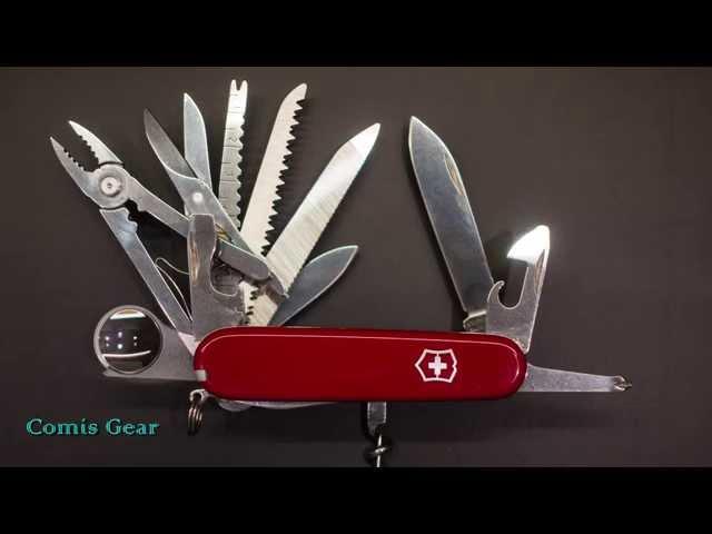 Pocket Size Multitool Saw Tests and Analysis:  Leatherman vs Victorinox