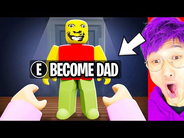 Can We BECOME ROBLOX WEIRD STRICT DAD!? (LANKYBOX Play As WEIRD STRICT DAD!)