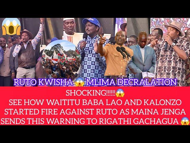 AUIIATETI GUTUMURA GICANJAMA MAKIHURA RUTO MAINA NJENGA KURUTA MUKANA KURI GACHAGUA