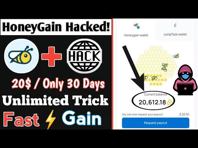 Honeygain Hacked! || Honeygain Mod apk || Unlimited Trick 2023 ||PayPal Earning Application