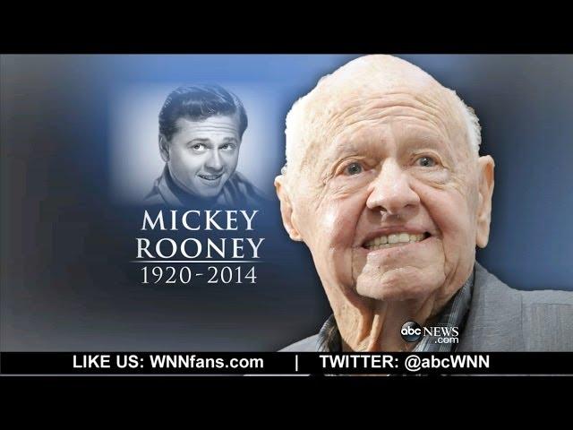 Mickey Rooney Dead at Age 93