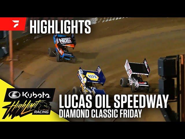 Diamond Classic Night #1 | Kubota High Limit Racing at Lucas Oil Speedway 6/28/24 | Highlights