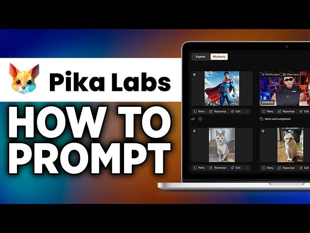 How To Prompt Pika Labs (2024) | Pika Art AI Tutorial