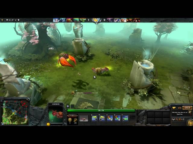 DOTA 2: Bleak Hallucination Kupu the Metamorpher + CM kinetic gem