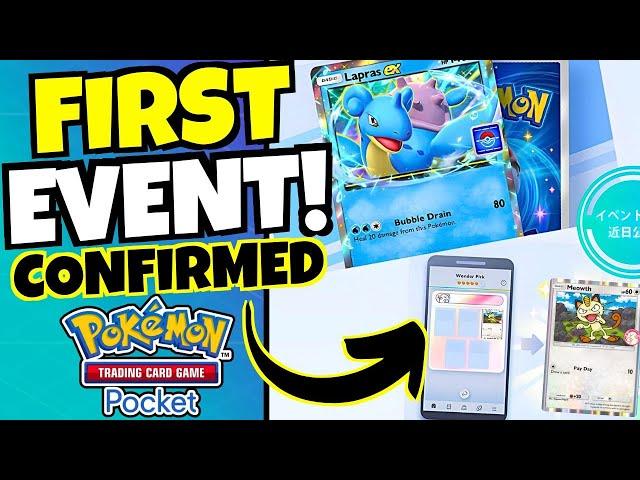 *OFFICIAL* FIRST EVENTS SOON!!! [Pokemon TCG Pocket]