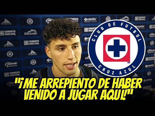 JORGE SÁNCHEZ rompe el SILENCIO: 'Me ARREPIENTO de venir a Cruz Azul' | noticias de cruz azul hoy