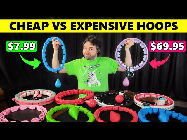 Are Cheap Infinity Weighted Hula Hoops Worth Buying? Cheap VS Expensive Smart Hoop Review Comparison