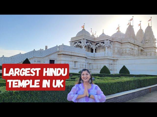 Largest Hindu Temple in UK | BAPS Shri Swaminarayan Mandir, London | Albeli Ritu