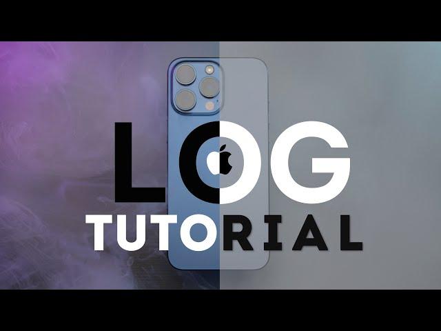 iPhone 15 Pro Max Apple LOG Color Grading, Exposing and Workflow Tutorial