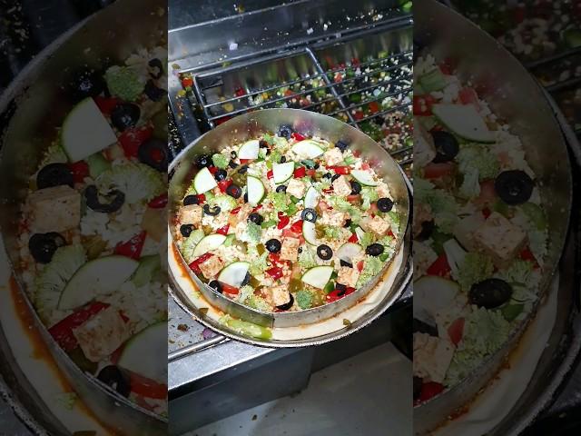 Cheese Burst Pizza Making  #surat #food #shorts