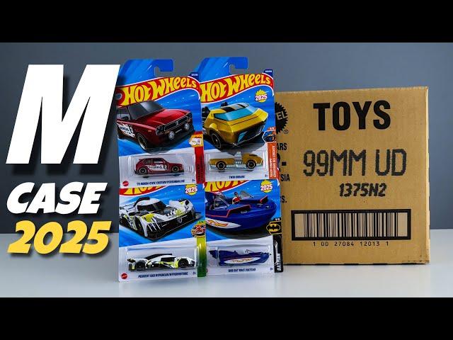 Unboxing Hot Wheels 2025 - M Case!