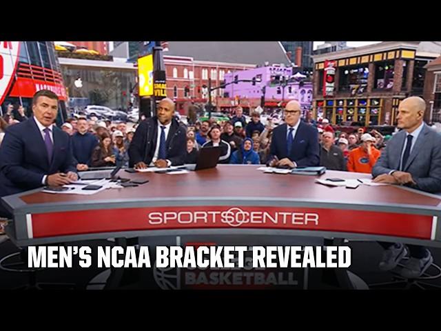 Men's NCAA Tournament Bracket REVEALED  Auburn, Duke, Houston & Florida get No. 1 seeds | ESPN CBB