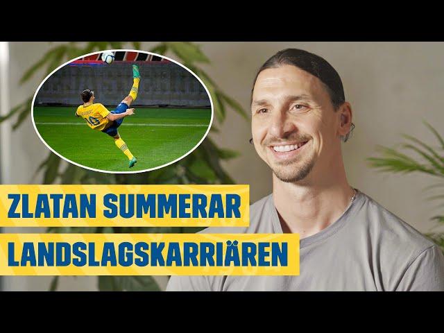 ZLATAN REAGERAR PÅ SINA BÄSTA LANDSLAGSMÅL!